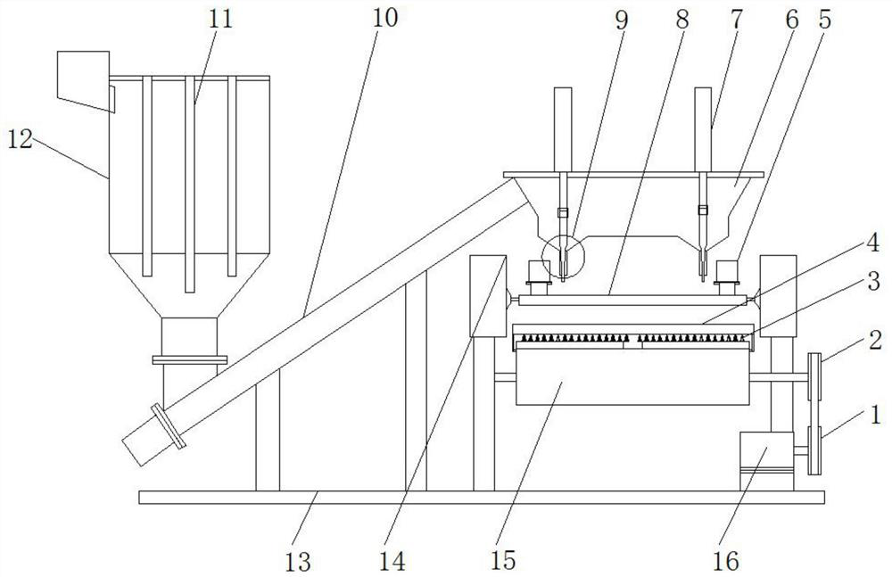 A fully automatic continuous production salt weighing and packaging equipment