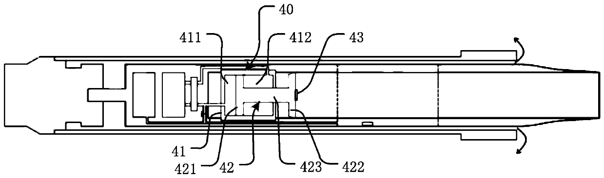 In-situ confining pressure experiment device for rock-soil body in rock-soil drilling