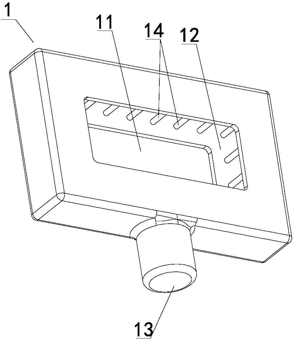 Negative pressure suction front end and negative pressure suction system