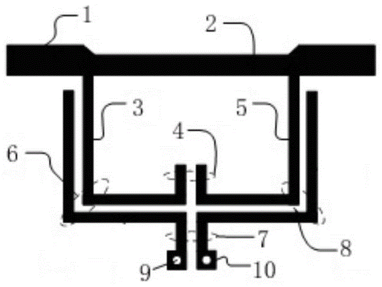 A dual-band rejection filter using three-path signal interference