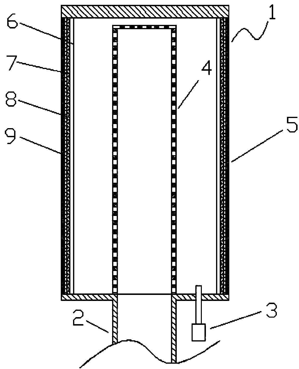 Sleeve type gas combustor with electronic ignition device