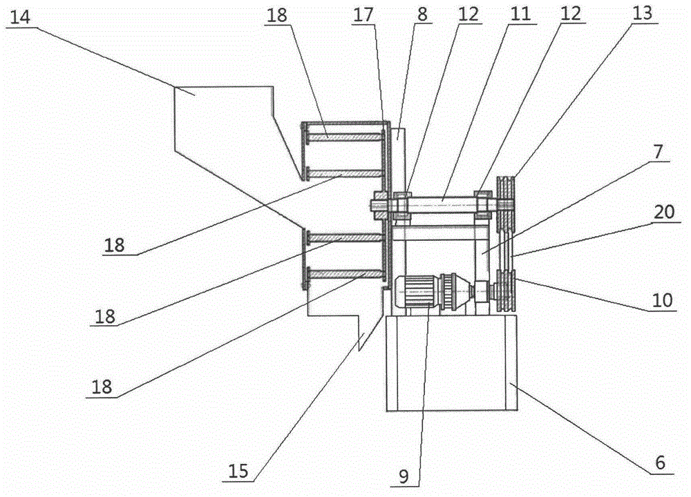 Mango pulp and seed separator