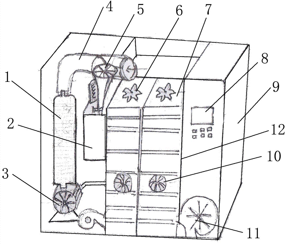 Extraction equipment for essential oil of orange osmanthus flower and extraction method thereof