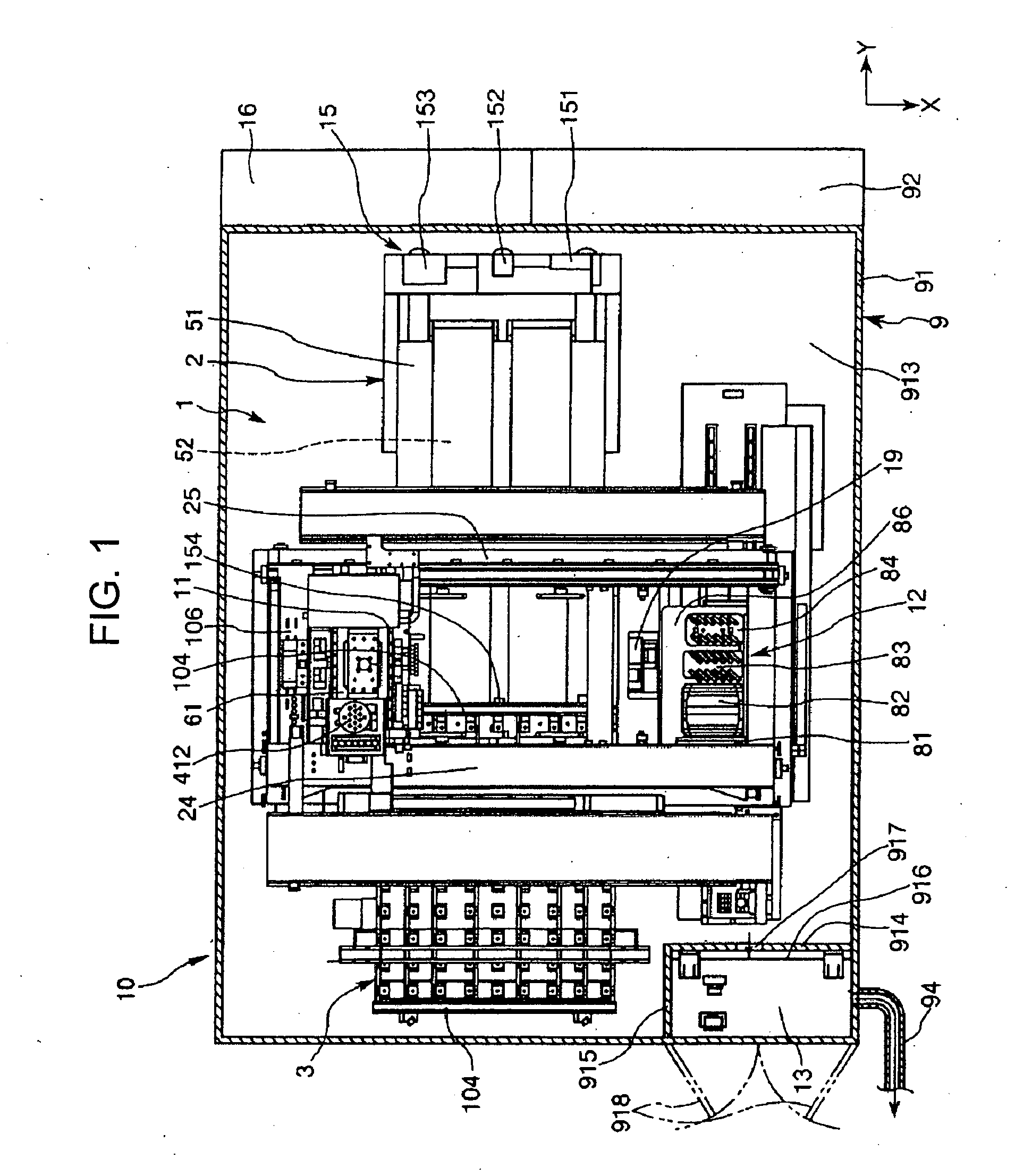 Liquid droplet ejecting apparatus, electro-optical device, method of manufacturing the electro-optical device, and electronic apparatus