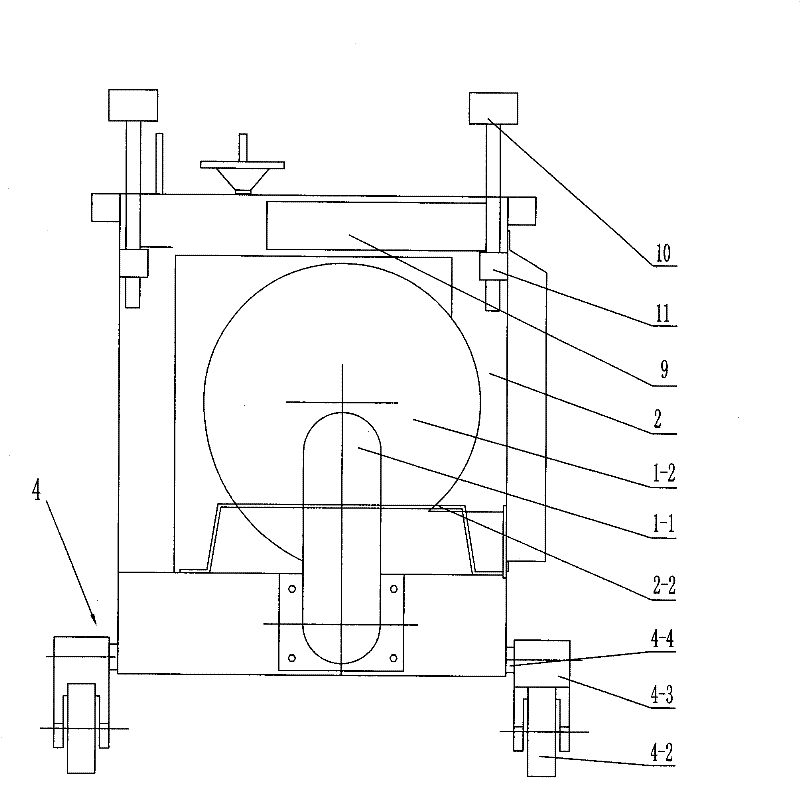 Road surface milling machine