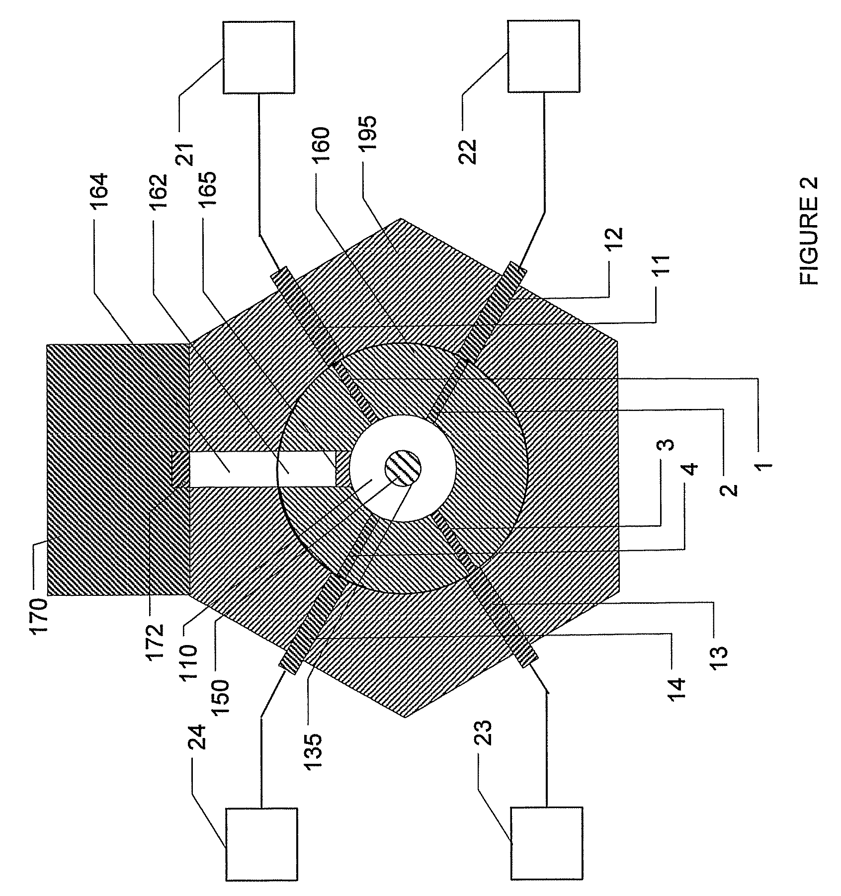 Apparatus for high-accuracy fiber counting in air
