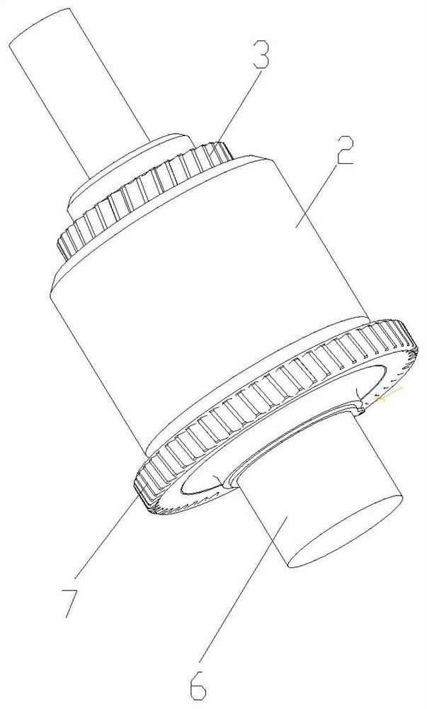 Engine driving device