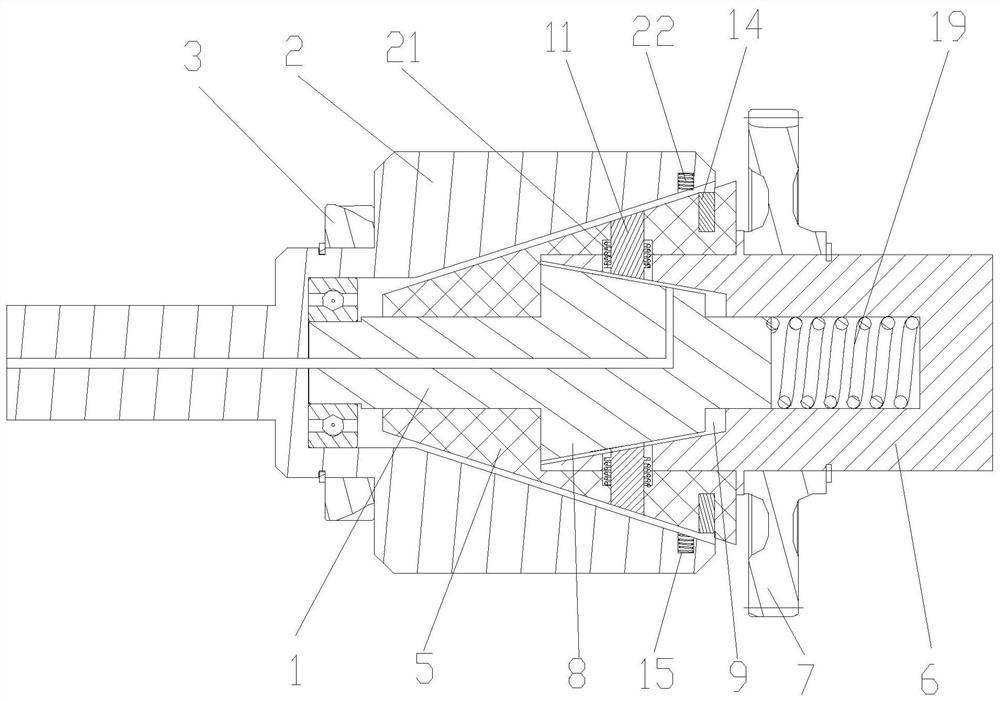 Engine driving device