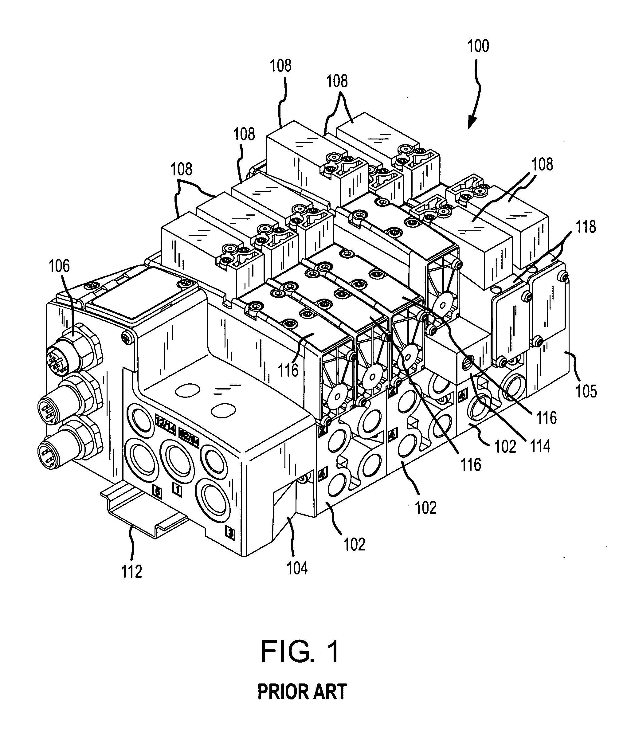 Valve with a rotated solenoid