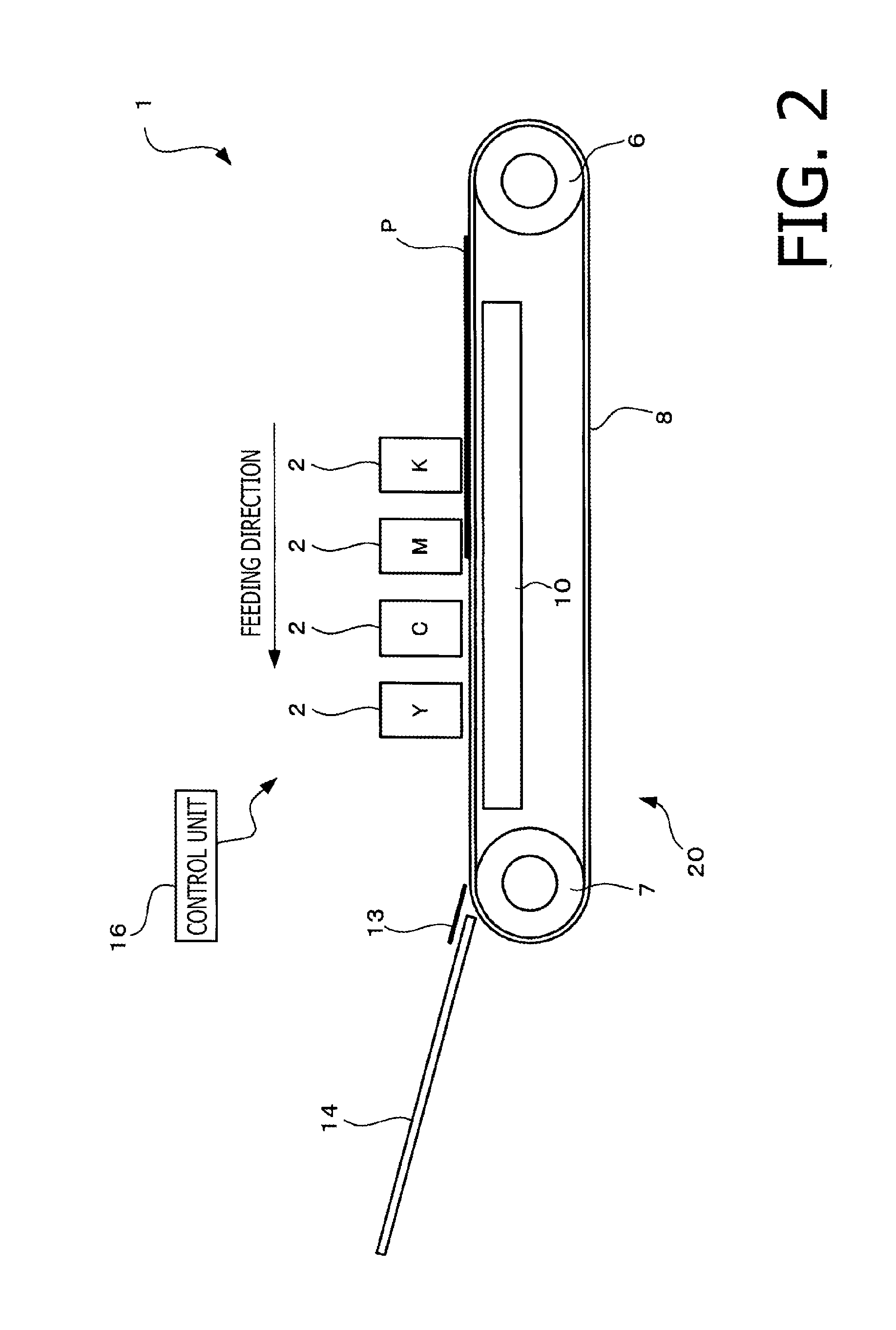 Image recording device and computer accessible storage storing program therefor