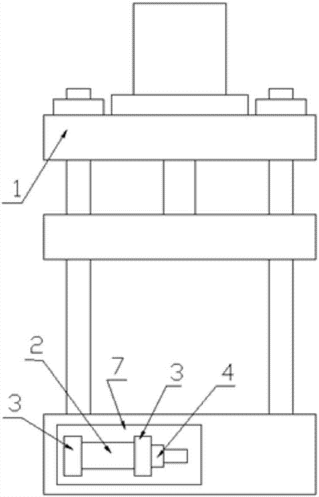 Hydraulic machine with safety device