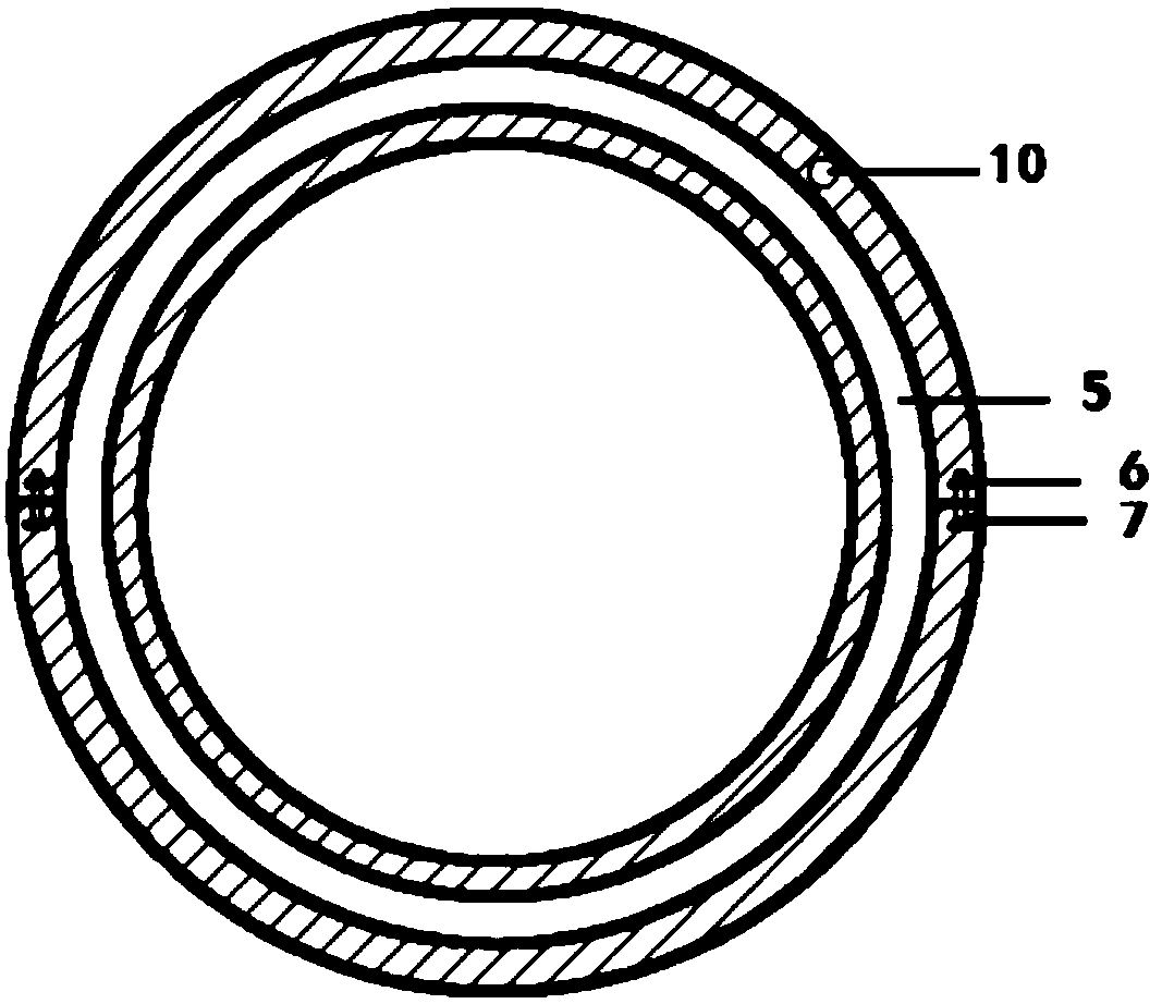 Lubricating bearing applied to multi-freedom-degree spherical moving device