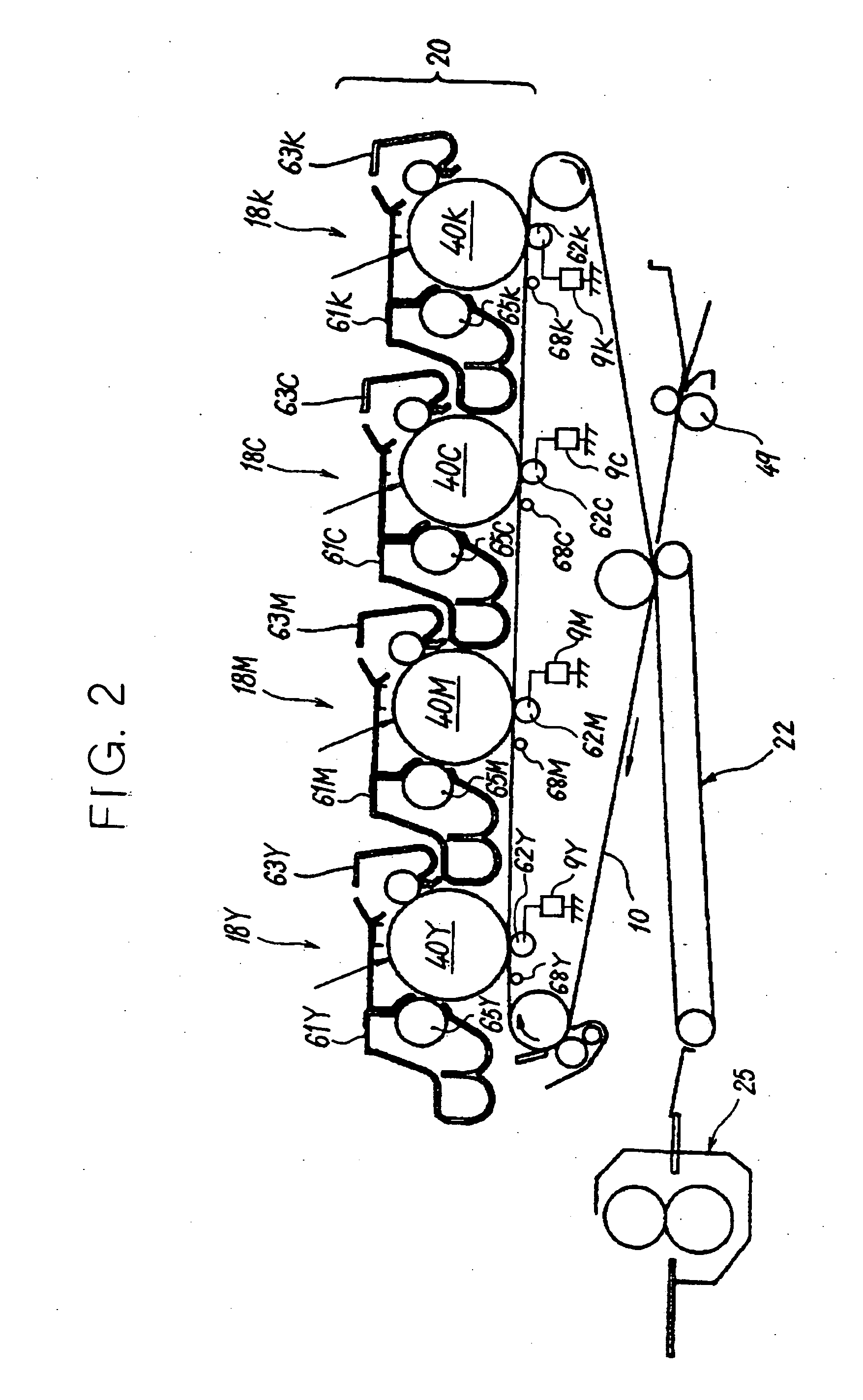 Method for evaluating changes in resistance of electric resistance member and image forming apparatus using same