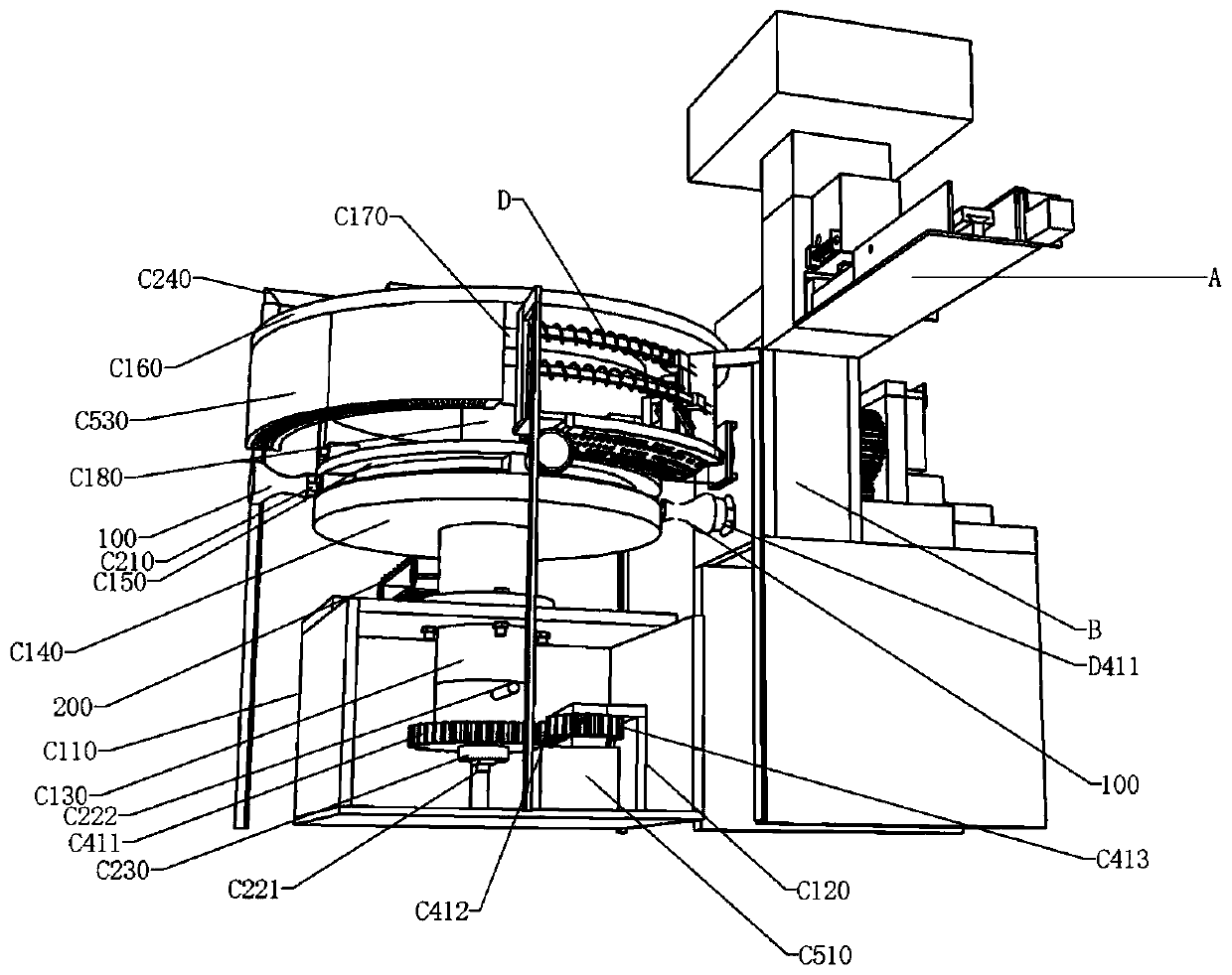 Printing module and silk-screen printing machine thereof