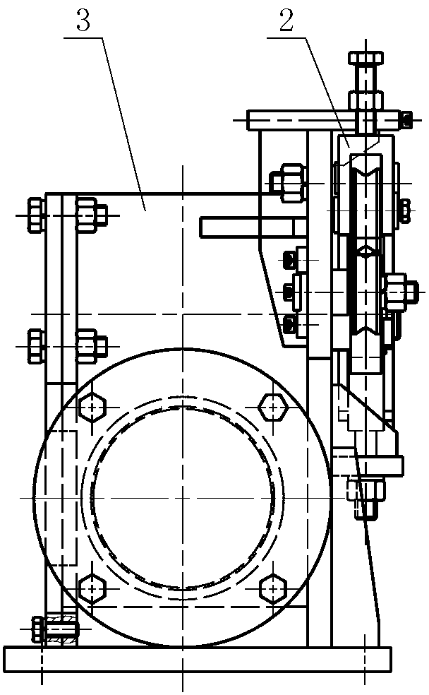 Device for removing steel bundling machine bundling wire oxide skin