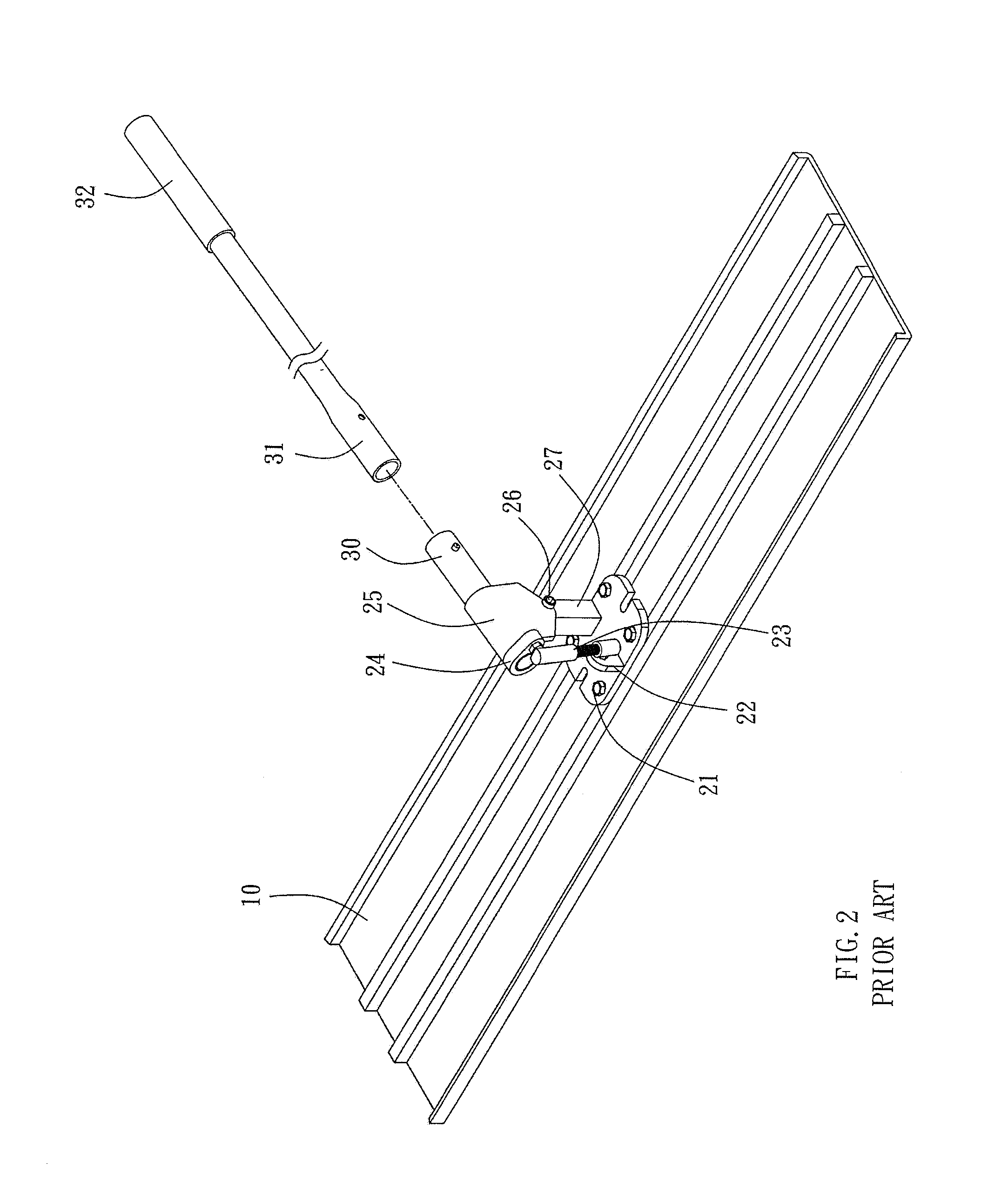 Spreading Device for a Cement Ground