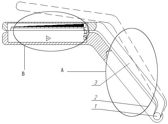 Device and method for detecting and cutting off white hair