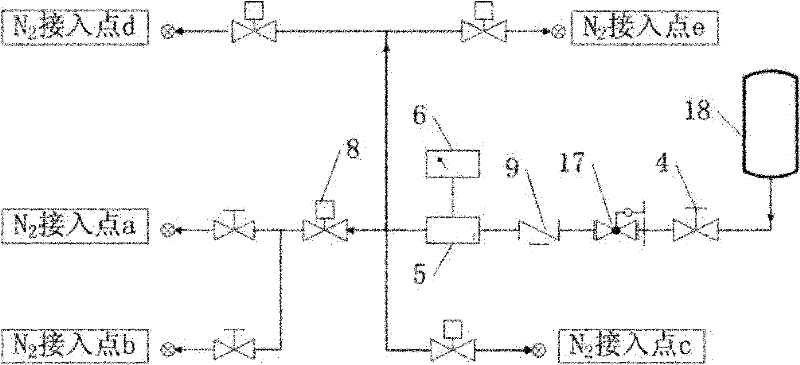 Detection system for detecting oil content in gas in continuous annealing furnace on line