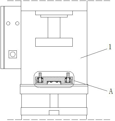 A stamping equipment for the production of generator stator steel sheets