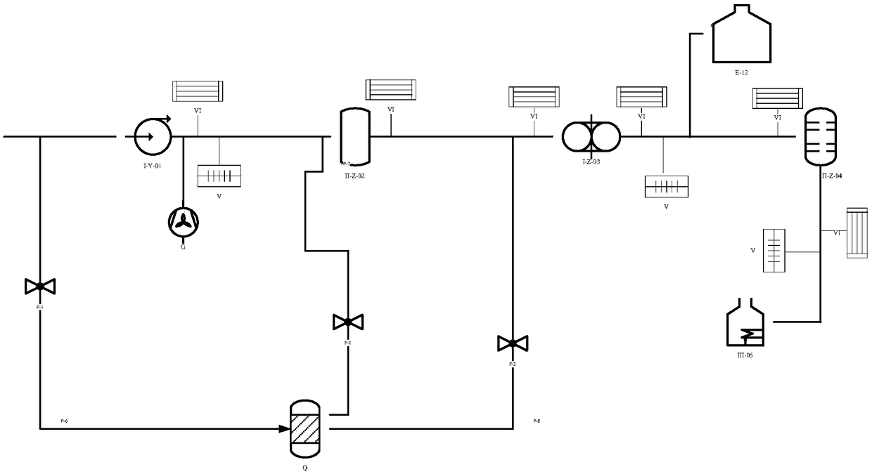 Comprehensive utilization system of high-grade acetylene waste gas in process of cracking natural gas into acetylene