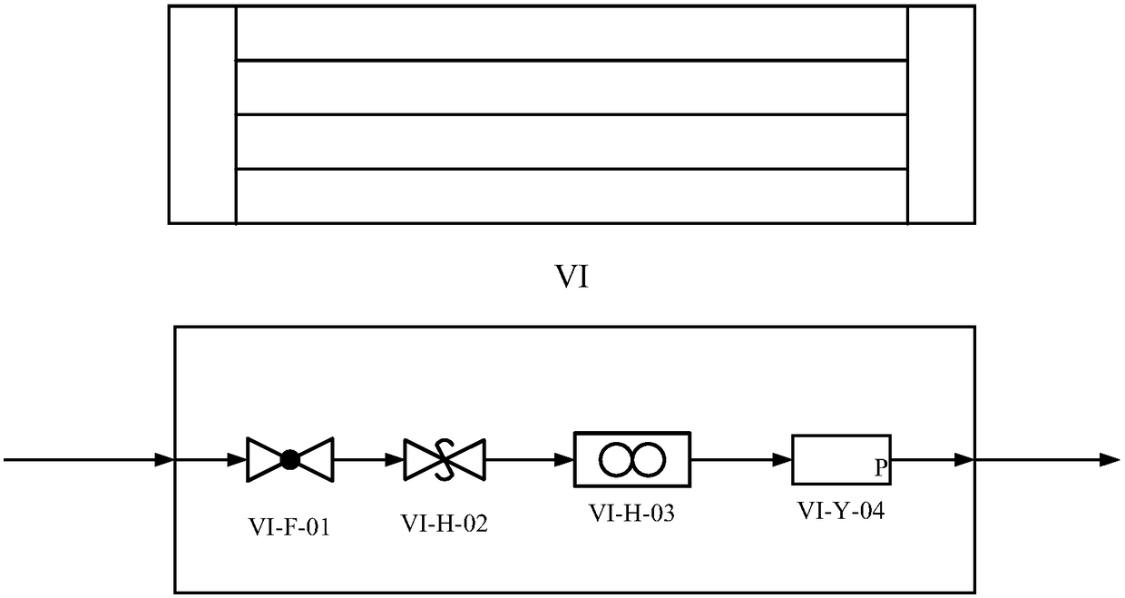 Comprehensive utilization system of high-grade acetylene waste gas in process of cracking natural gas into acetylene