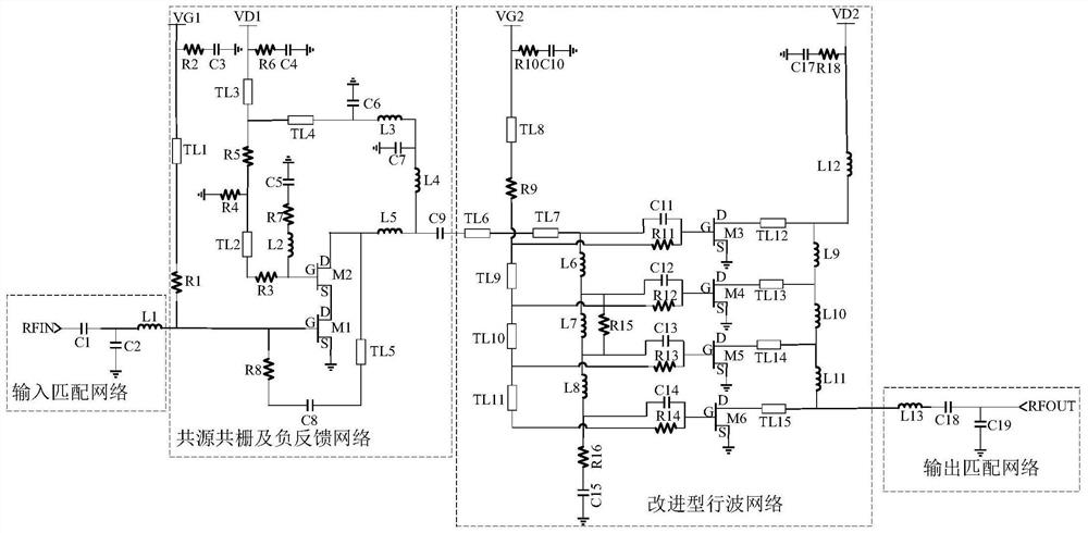 Ultra-wideband low-noise amplification circuit