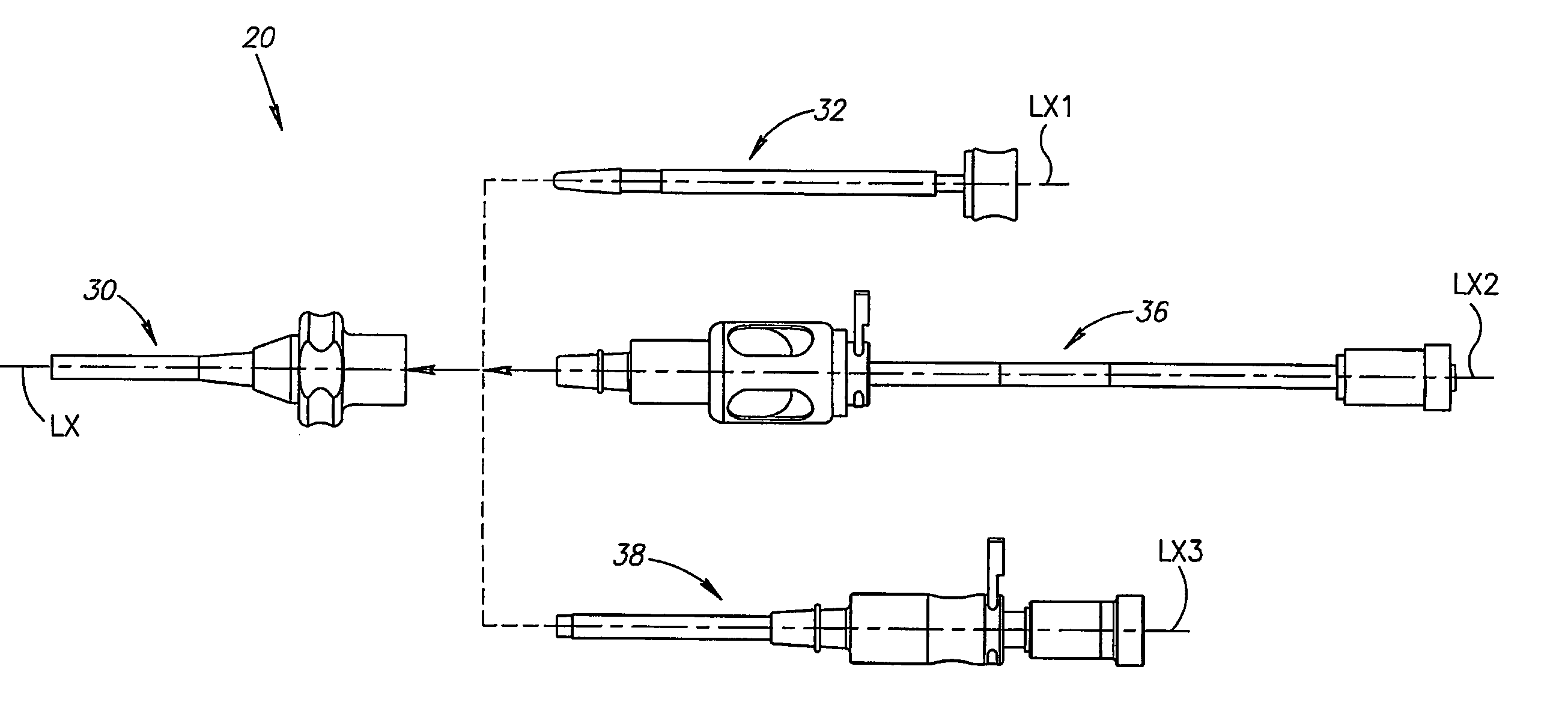 Insertion and retrieval system for inflatable devices