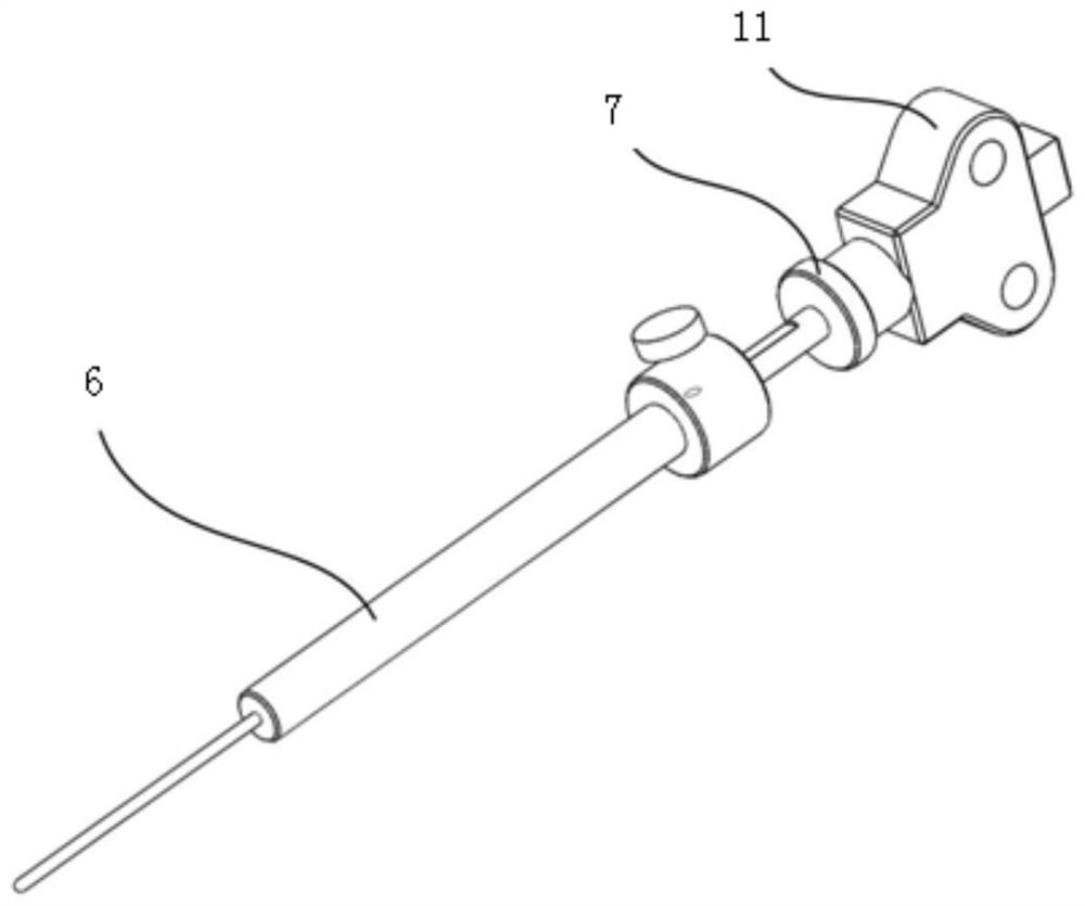 Guide structure capable of reducing deformation of puncture needle