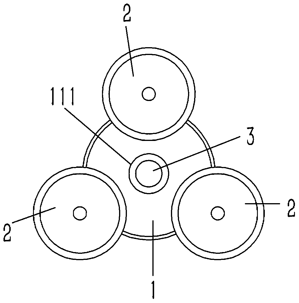 Grounding connecting piece in electrical cabinet