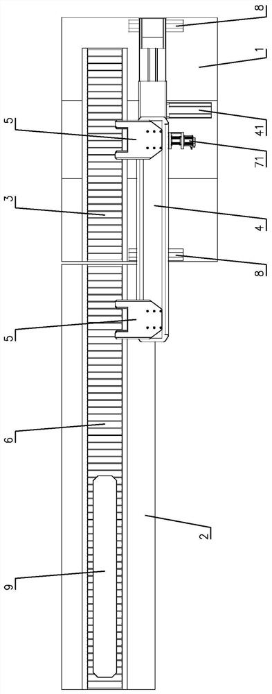 Goods transshipment system and method