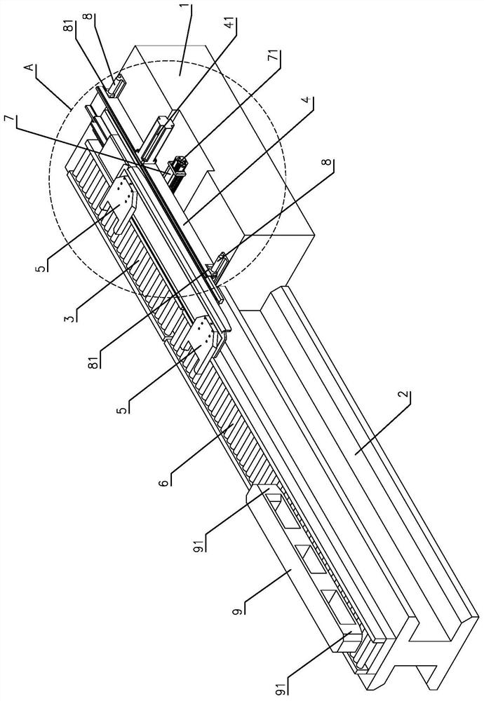 Goods transshipment system and method