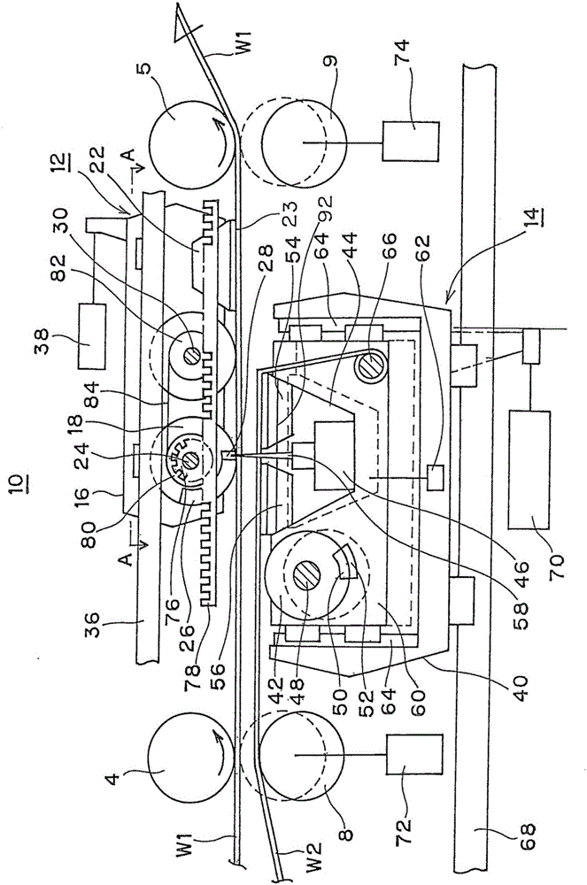 Sheet cutting apparatus, and sheet connecting apparatus using sheet cutting apparatus