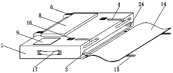 Integral computer convenient to carry and storage case thereof