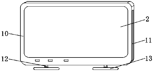 Integral computer convenient to carry and storage case thereof