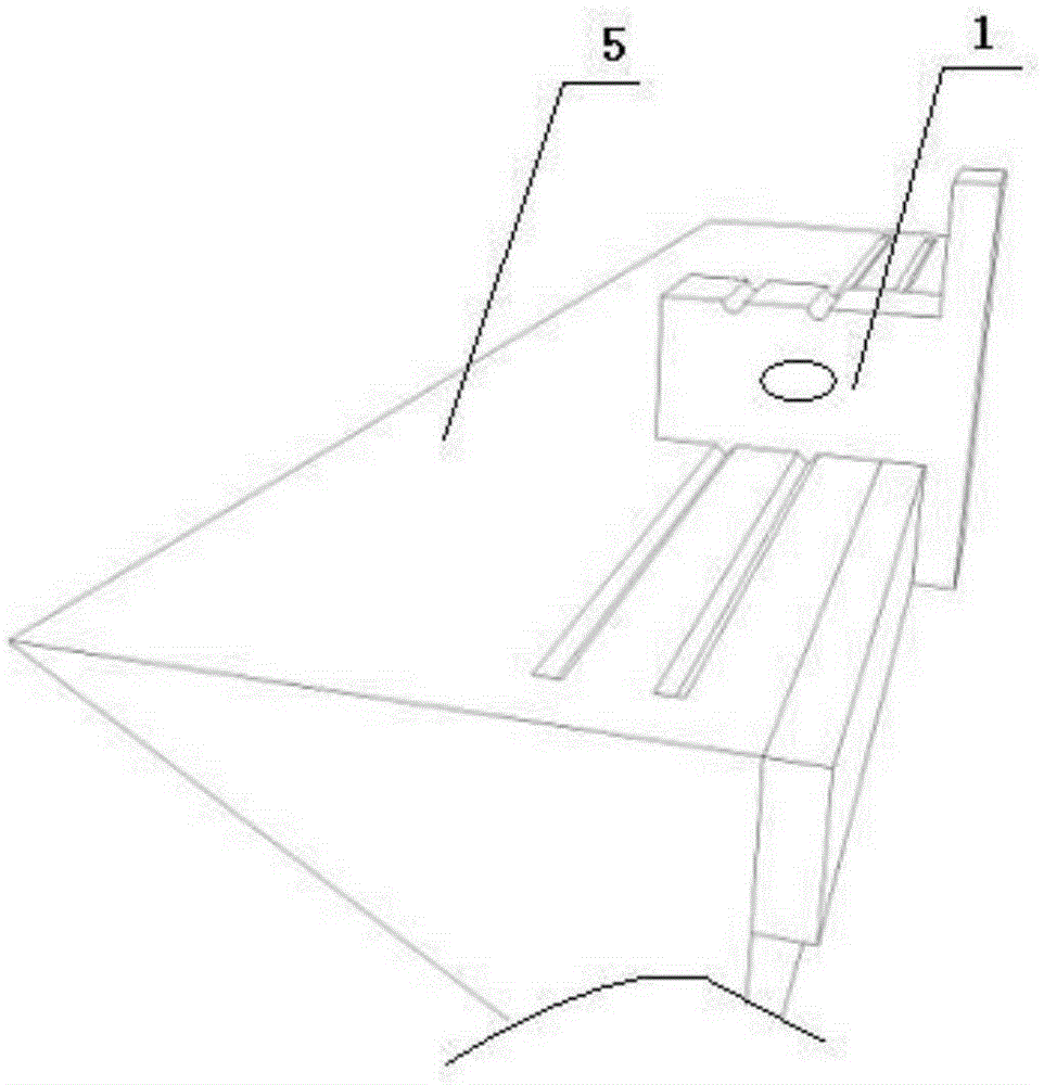 Construction tool and method for preparing concrete stair anti-slippery stripes
