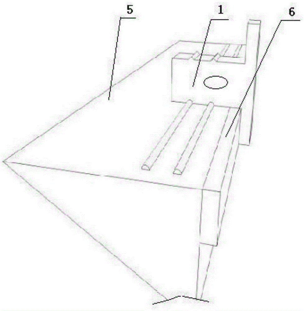 Construction tool and method for preparing concrete stair anti-slippery stripes