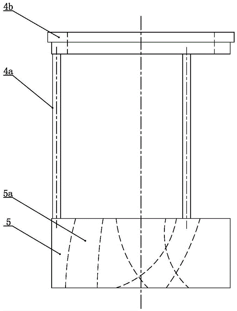 Equal flow pulse jet drilling bit device and design method thereof