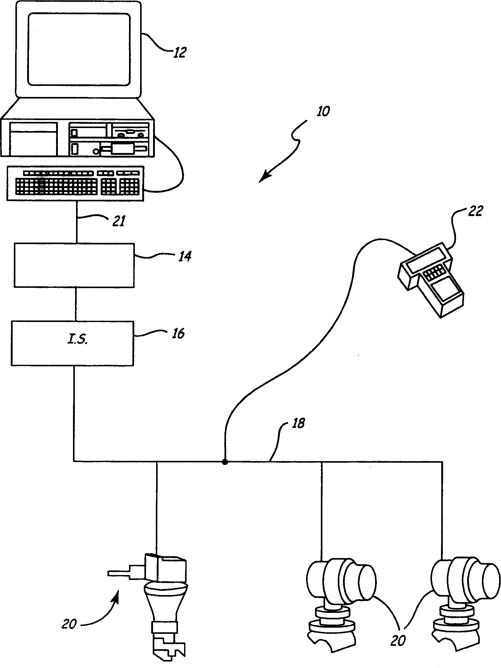 Instrinsically safe field maintenance tool with removable battery pack