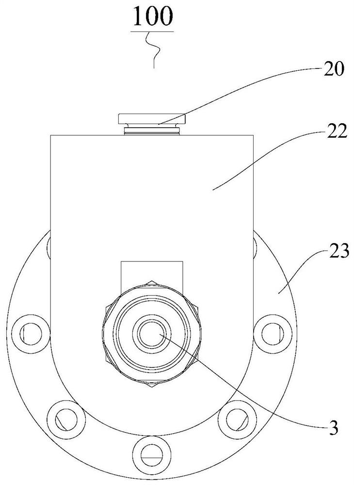 Nozzle, guniting assembly with same and mortar spraying equipment