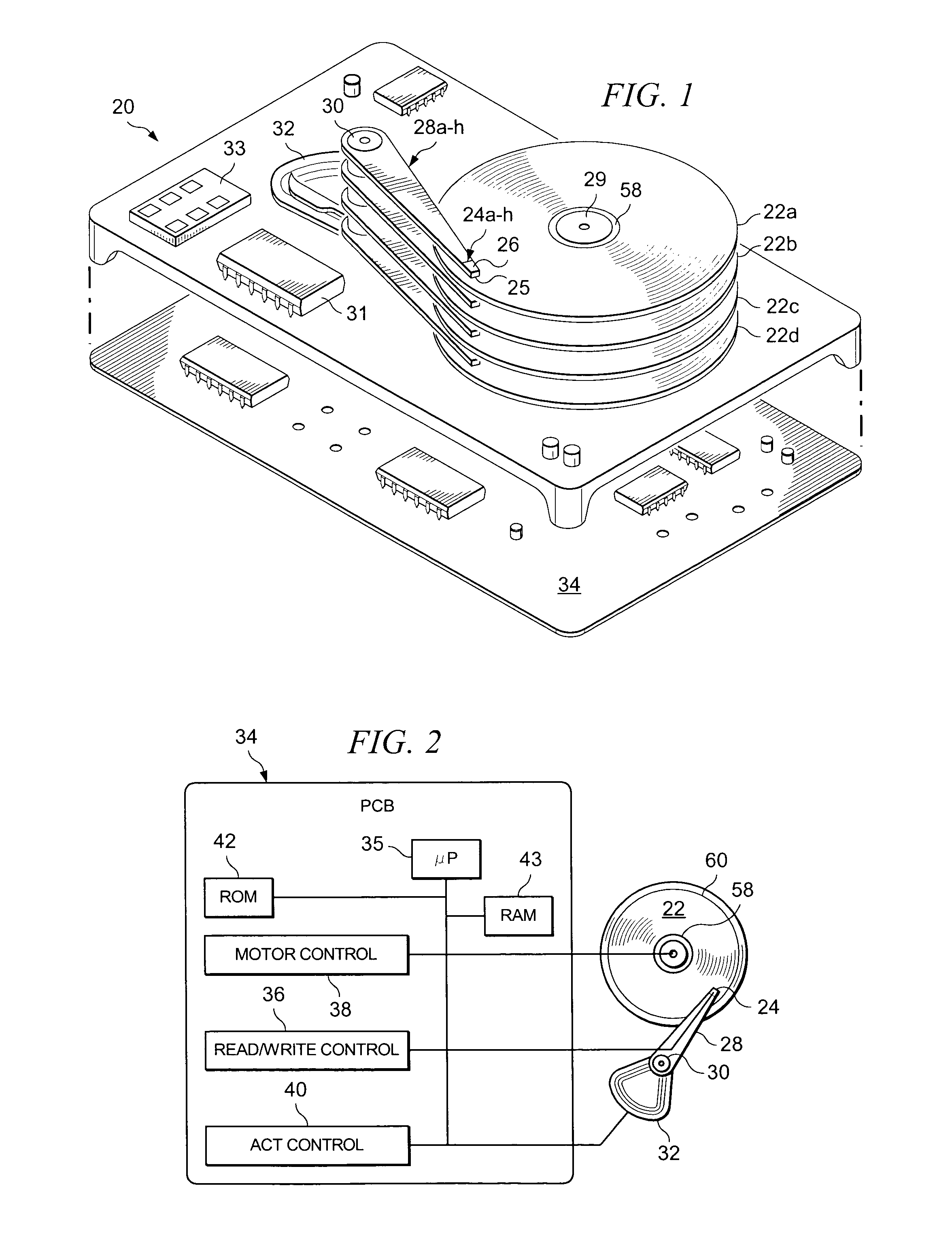 Efficient notch coefficient computation for a disc drive control system using fixed point math