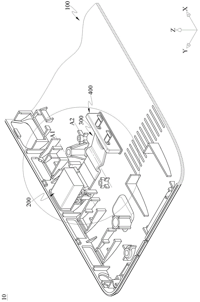 Connector mechanism and electronic device using the same