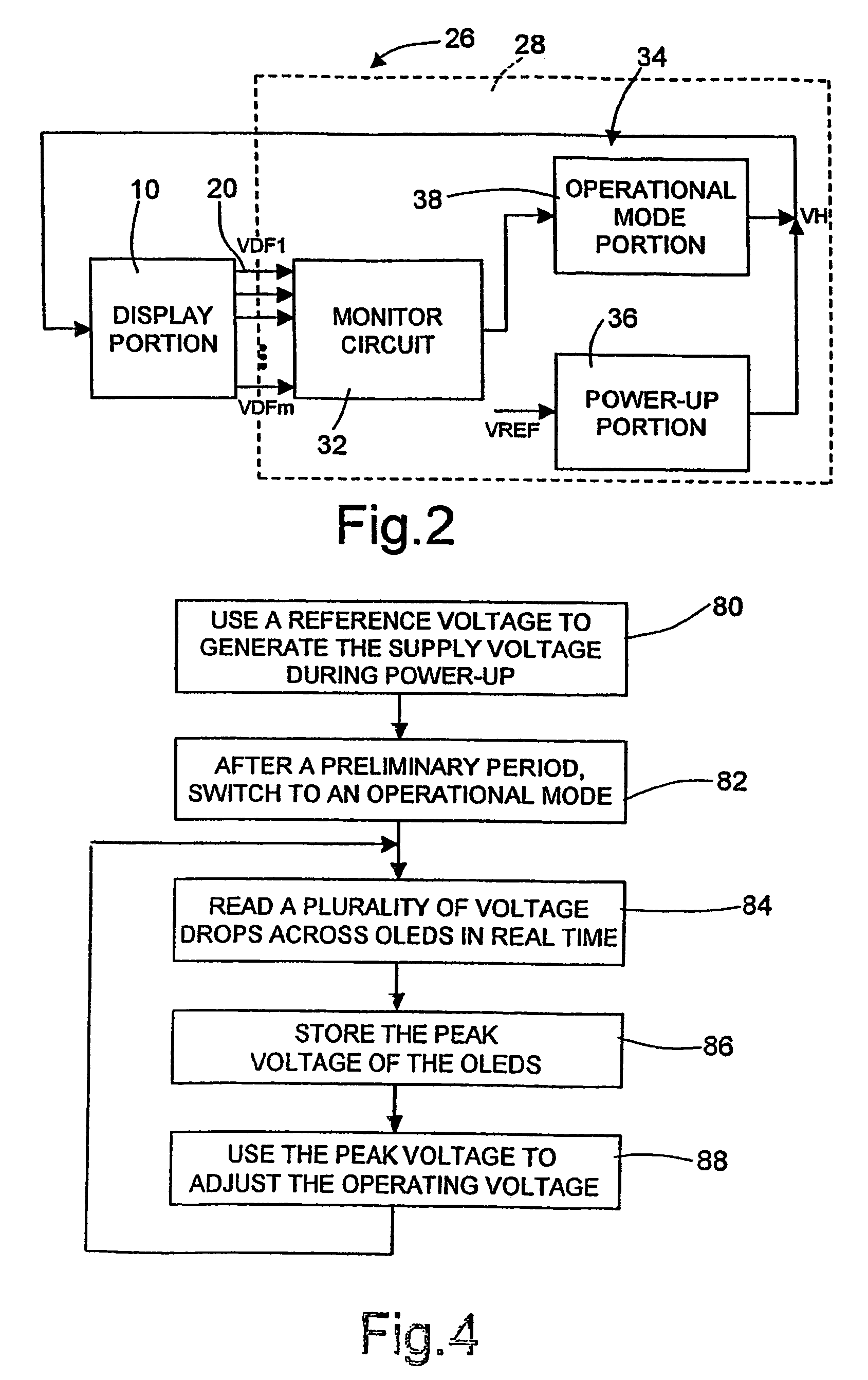 Driver for an OLED passive-matrix display