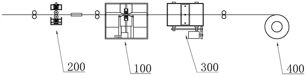 A kind of flame retardant special-shaped cable and its flame retardant layer forming equipment