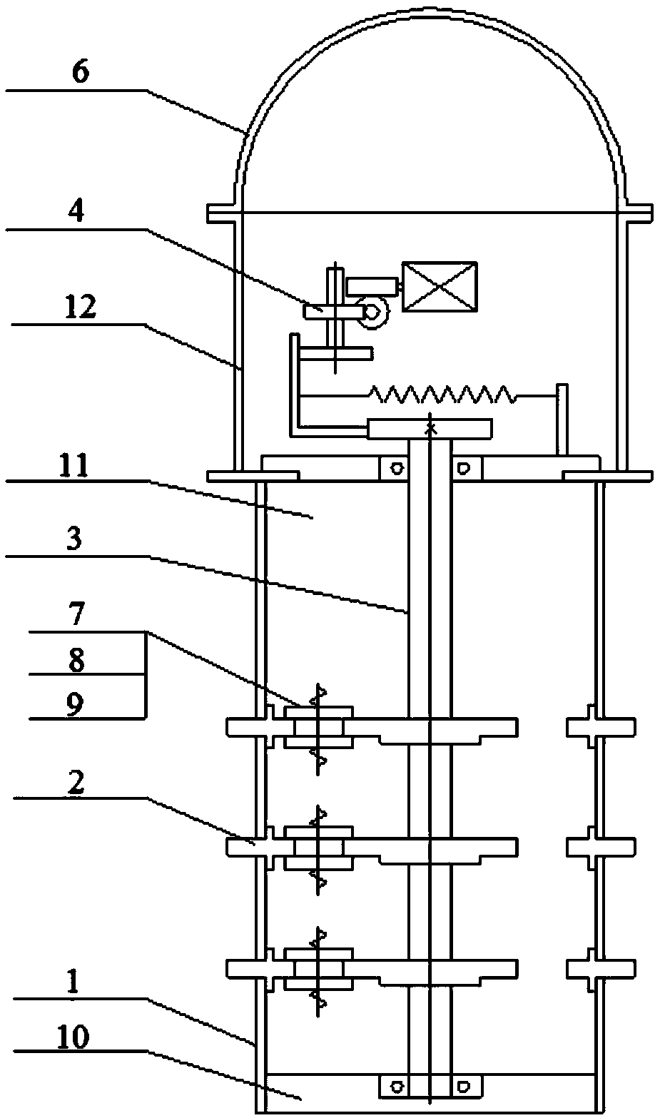 Inflatable type on-load tap changer for transformer