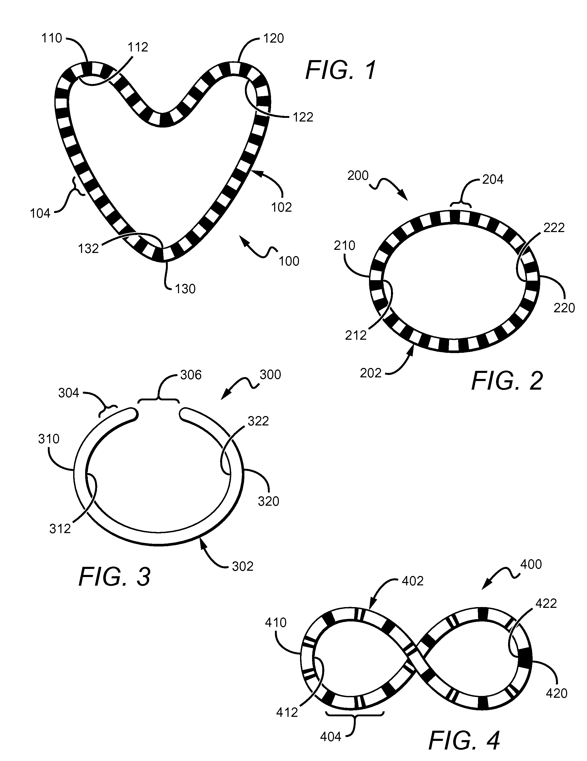 Interlinking candy pieces