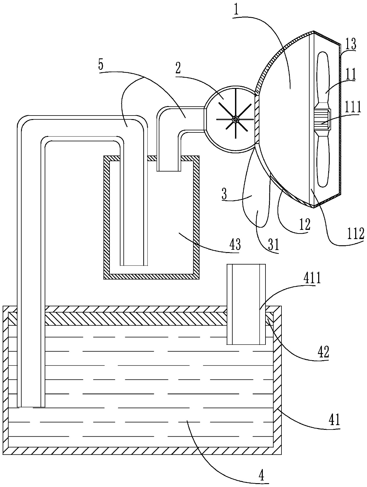 A high-efficiency dust removal equipment for textile workshops