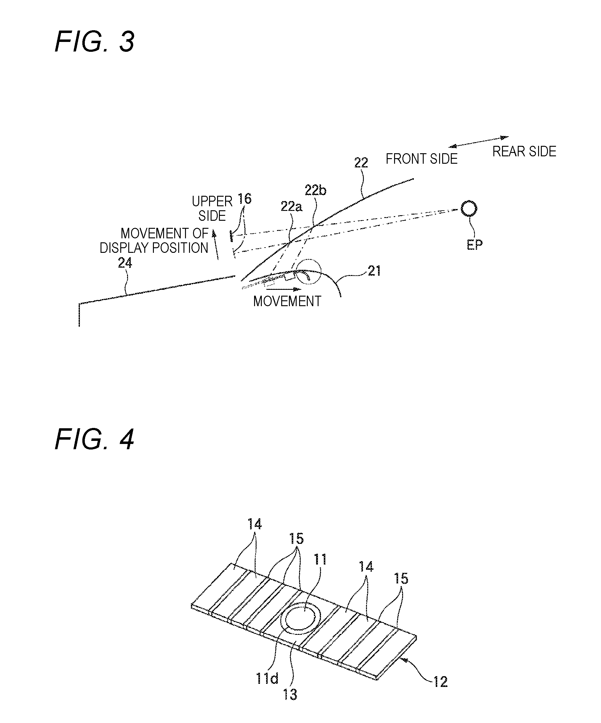 Vehicle Light Emitting Display Device and Vehicle Display System