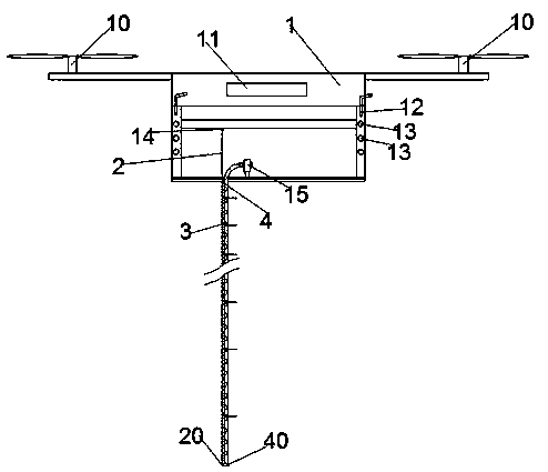 Manned fire fighting aircraft and method for performing high-altitude fire fighting by using aircraft