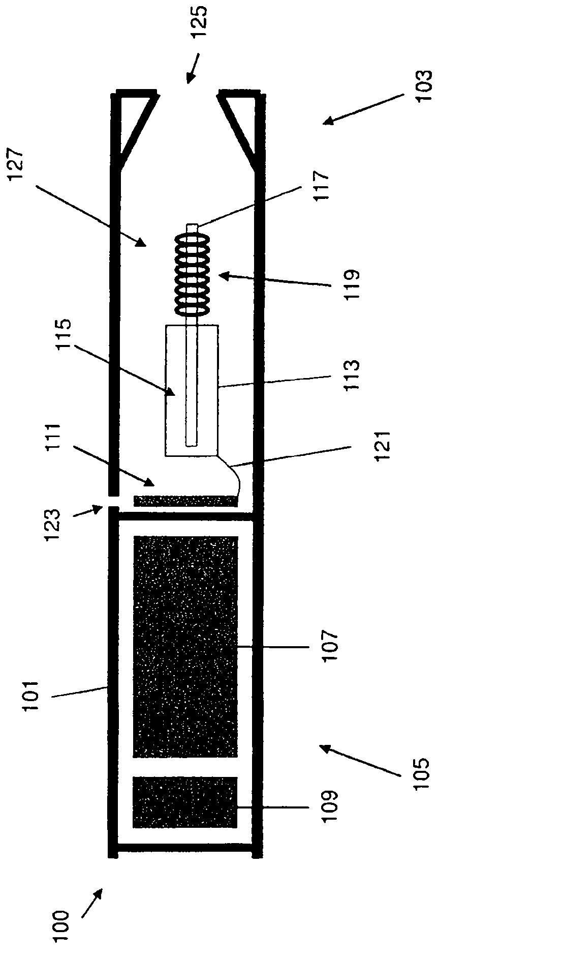An aerosol generating system having means for determining depletion of a liquid substrate