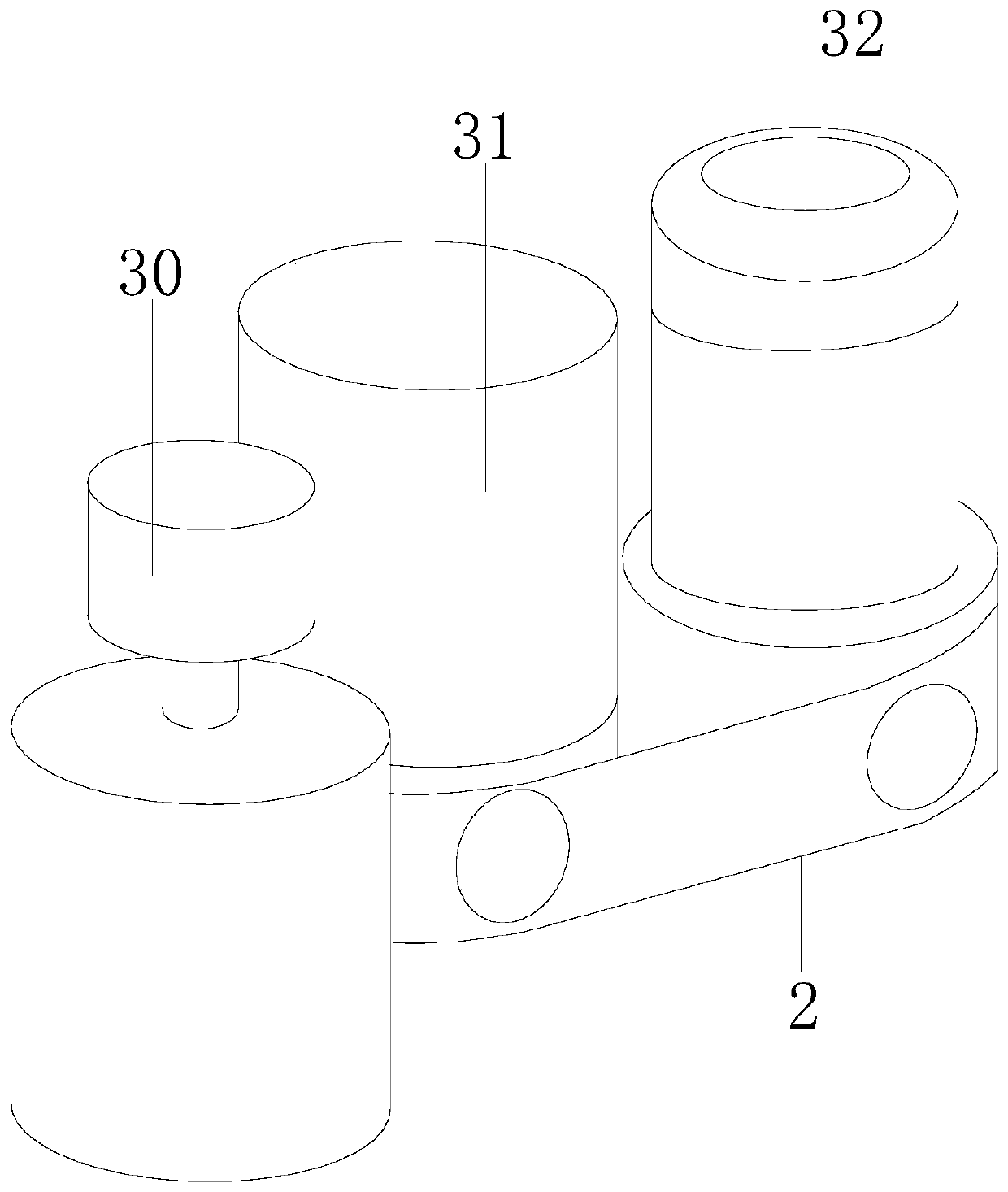 High-speed and low-speed cooperative operation biological centrifugal equipment based on acceleration control